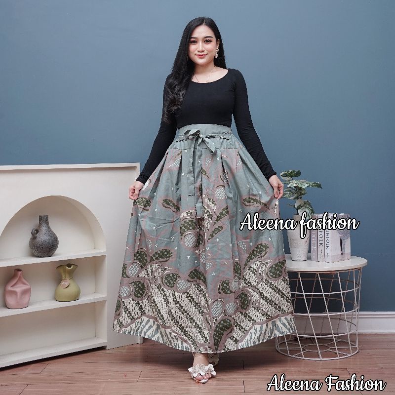ALEENA - ROK BATIK PANJANG | ROK SANTRI | ROK UNGGUL JAYA | ROK PAYUNG | ROK BATIK MUSLIMAH | SARUNG