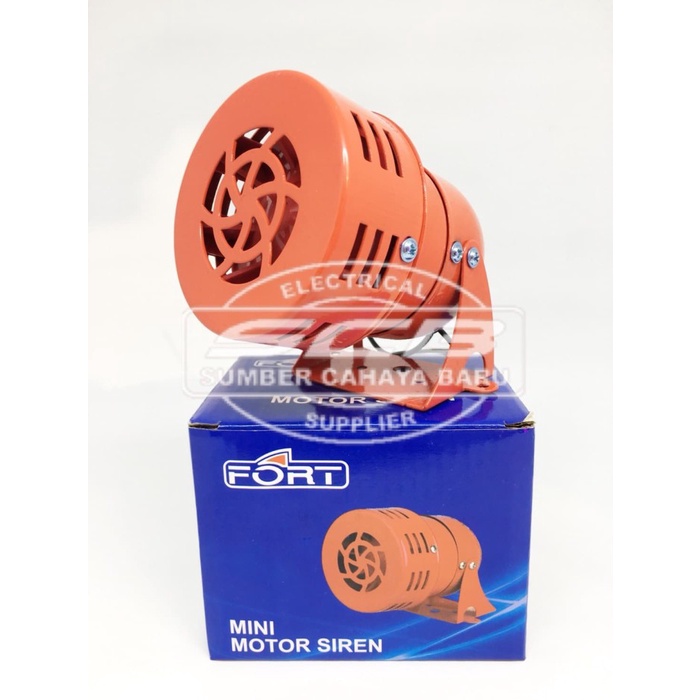 Fort Mini Motor Siren Audio Ready