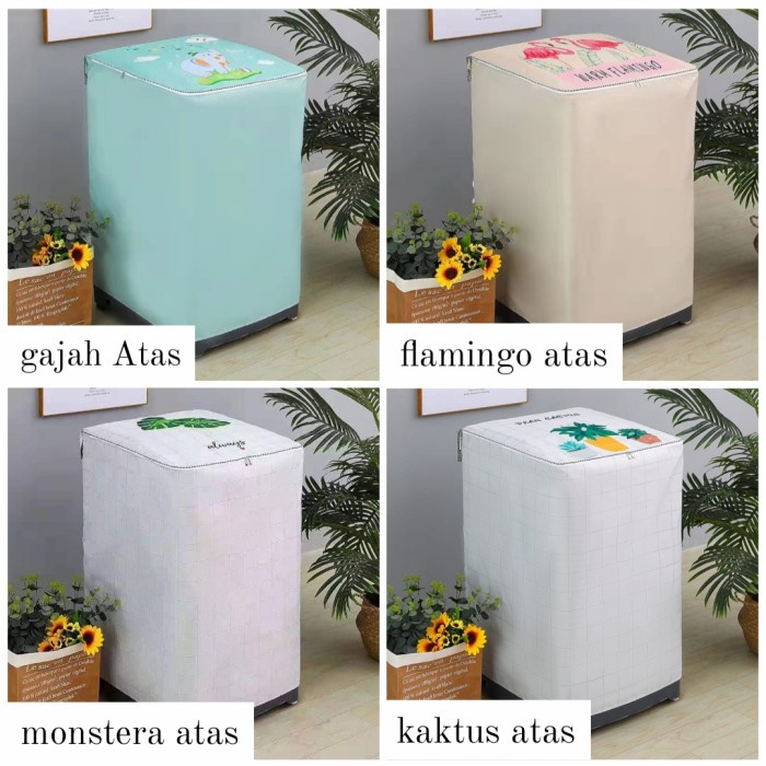 Promo Sarung Mesin Cuci Buka Atas Cover Mesin Cuci Buka Atas Waterproof