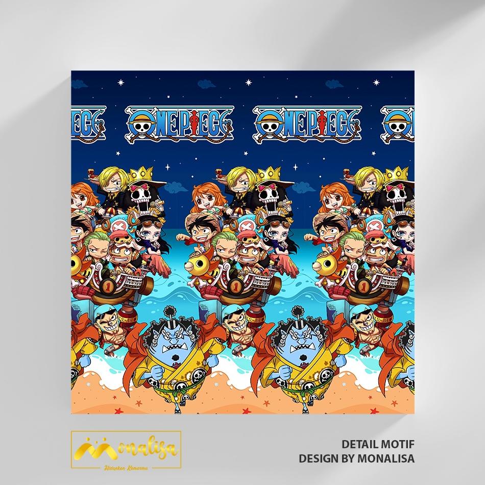 Promo Sprei Monalisa Anime One Piece, Naruto Dan Boku No Hero Ukuran 180X200, 160X200, 120X200 Bisa 