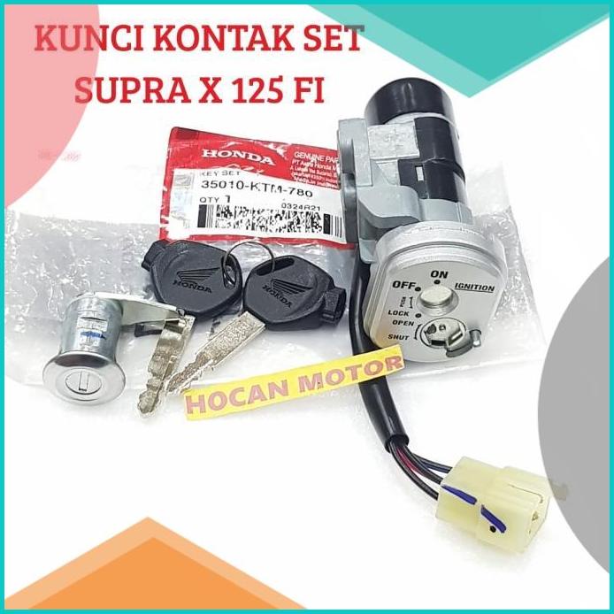 KUNCI KONTAK SET SUPRA X 125 FI LAMA ORISINIL AHM 35010-KTM-780 20JVL