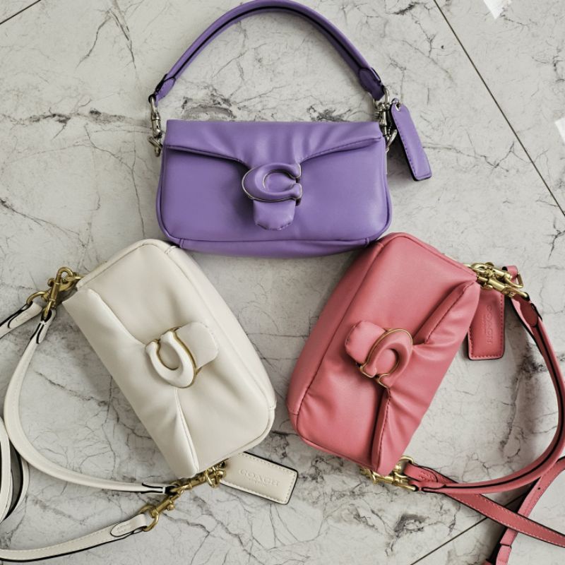 tas tabby pillow 18 taby wanita mini size pesta jinjing top handle bag empuk bantal pink watermelon 