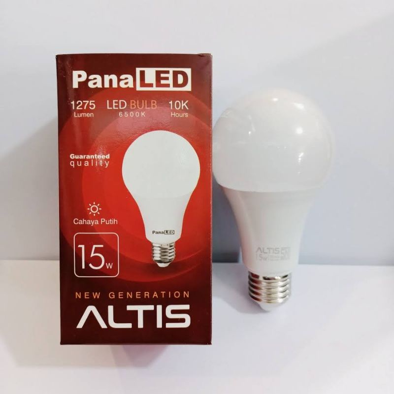 Lampu PanaLED Altis 15 Watt SNI / Lampu Bulb / Lampu LED / SNI