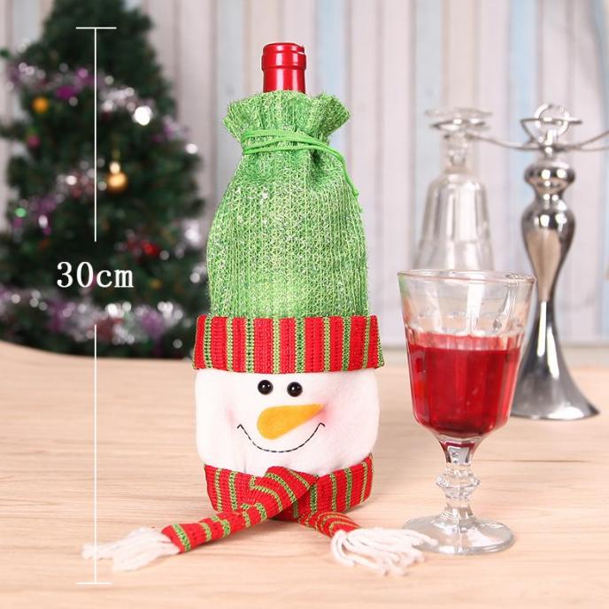 

Sarung Botol Natal Santa Wine Bottle Cover Christmas Gift Kado Natal Limited Edition