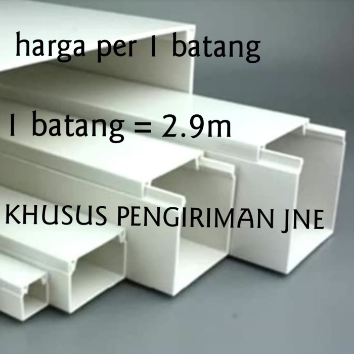 kabel duct 25x25 2.9meter/cable duct/trunking/protektor/wiring duct
