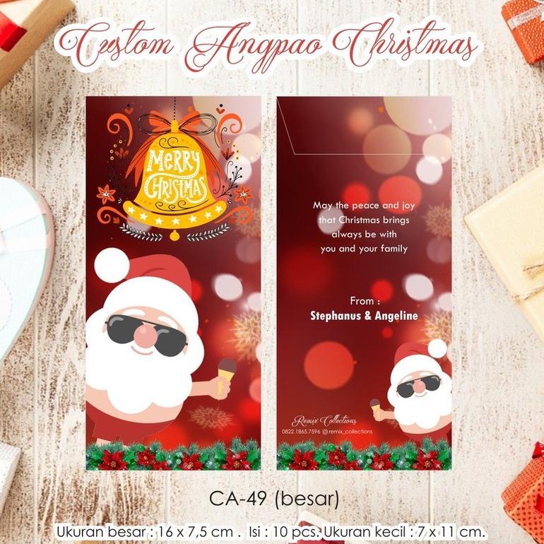 

Diskon Besar Custom Angpao / Amplop Natal / Christmas / Xmas Big Sale