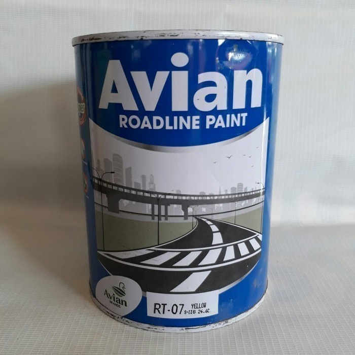 Road Line Paint 1Kg Cat Minyak Marka Jalan Garis Parkir X Nippon