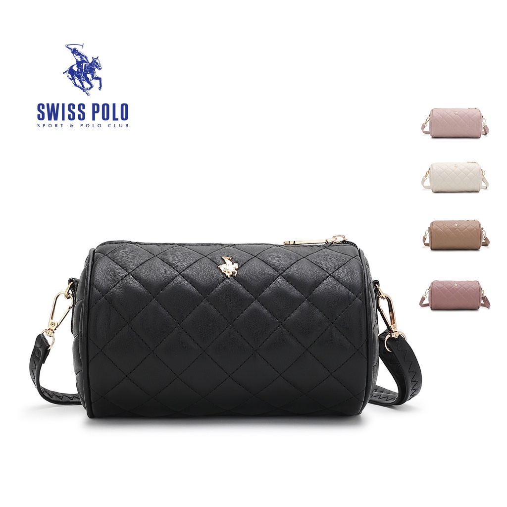 Swiss Polo Quilted Sling Bag / Crossbody Bag (Tas Selempang Wanita)  - HHW 997