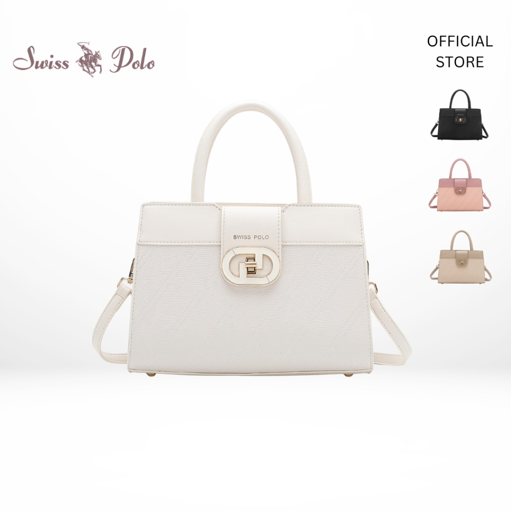 Swiss Polo Top Handle Bag / Sling Bag / Crossbody Bag (Tas Selempang / Tas Tangan)  - HKH 3898