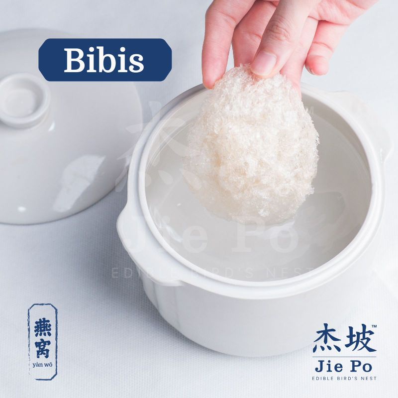 

Sarang Burung Walet Bibis Bersih 50gr JIEPO Edible Bird Nest ( YAN WO )