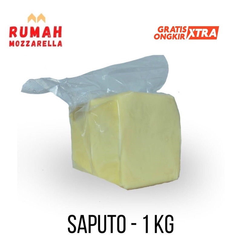 

Keju Mozarella Saputo 1 Kg / Mozzarella Cheese Halal Mui