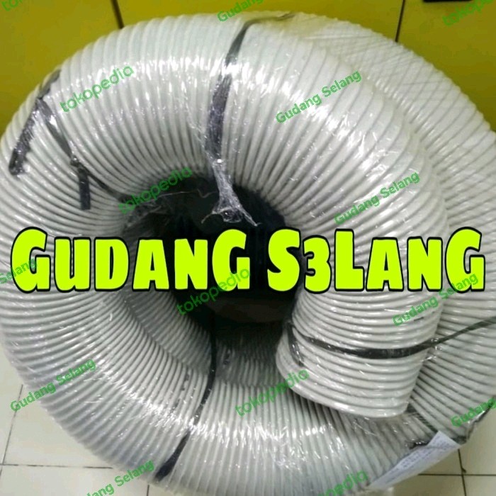 Selang Vacuum Serbuk 8" Hisap Udara Hawa Mesin Exhaust AC Blower Uap -Lulas G