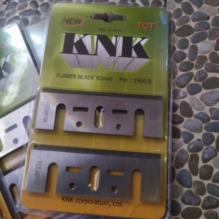 Mata pisau serut planer blade 82 mm TCT KNK JAPAN -Lulas G