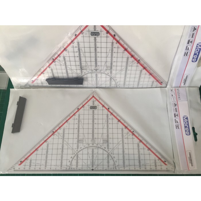 Promo Penggaris Segitiga Arsitek 30Cm - Moree Mirip Rotring/Ziegel
