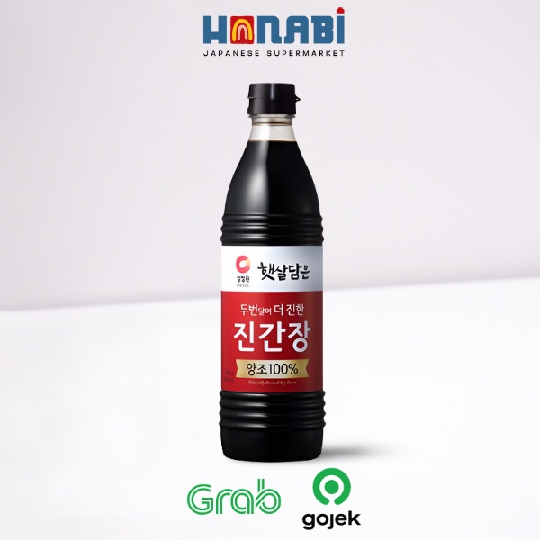 

Chung Jung One Jin Soy Sauce 840Ml - Jin Ganjang Kecap Asin Korea Made In Korea
