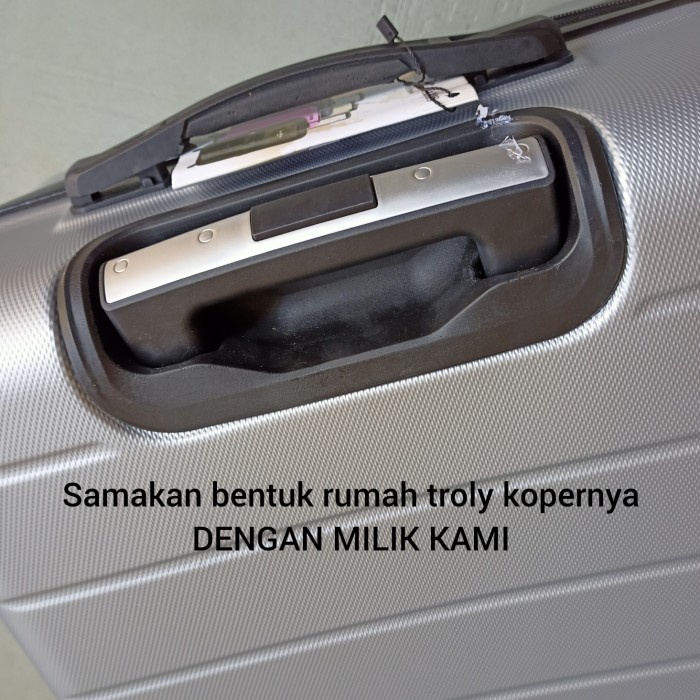 troly koper fiber troly hardcase troly FIBER troly pakaian troly FIBER