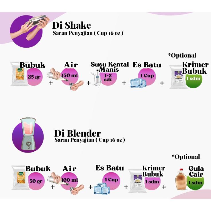 

Terbaik! SERIES OMURA Blend Bubuk Minuman Aneka Rasa Mix Omura Powder 500 GR