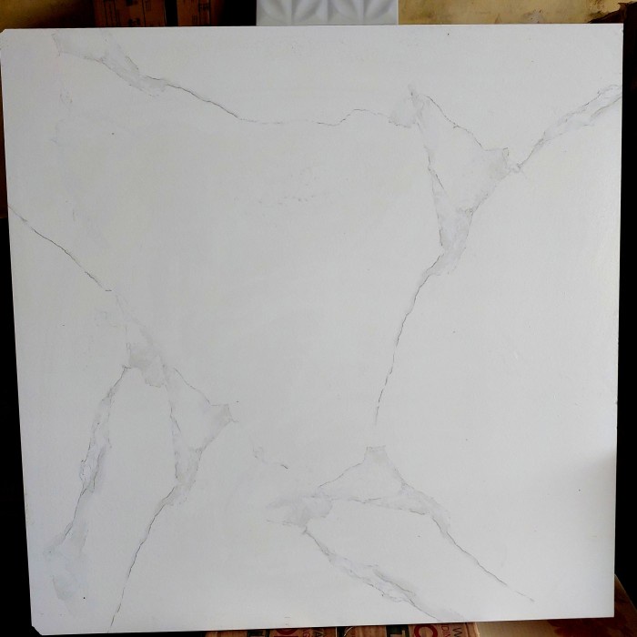 GRANIT 60X60 CARARA MATT WARNA PUTIH DOFF