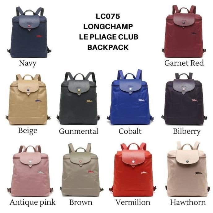 TAS WANITA LONGCHAMP LE PLIAGE CLUB BACKPACK ORIGINAL HSRS SASAANGELA56