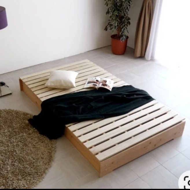 Promo Dipan Kayu Minimalis Modern 100X180Cm