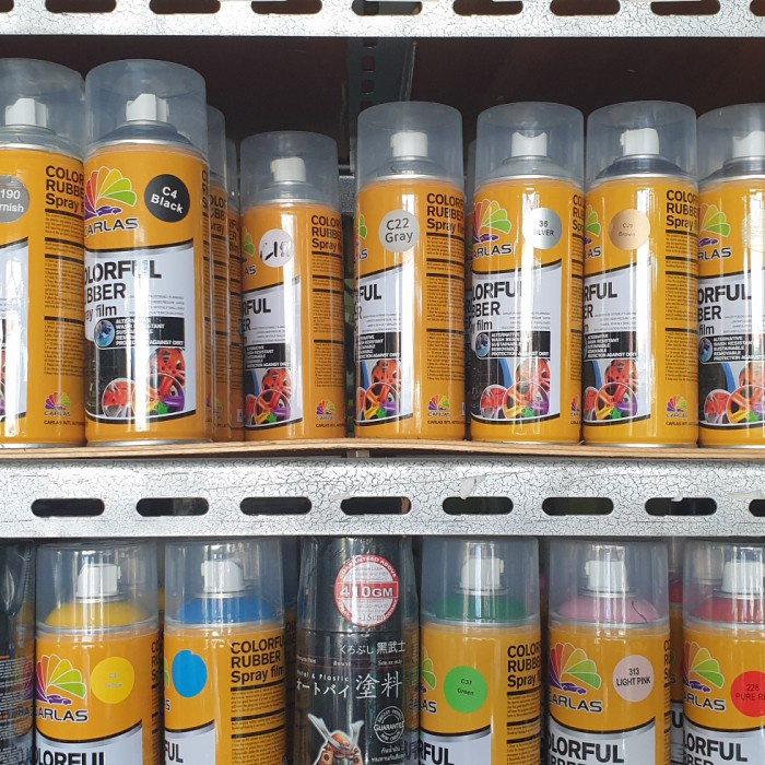 CAT SEMPROT KARET CARLAS RUBBER PAINT