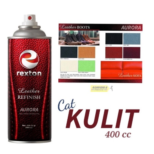 CAT KULIT REXTON LEATHER REFINISH SEMPROT UNTUK JOG MOBIL JOK MOTOR