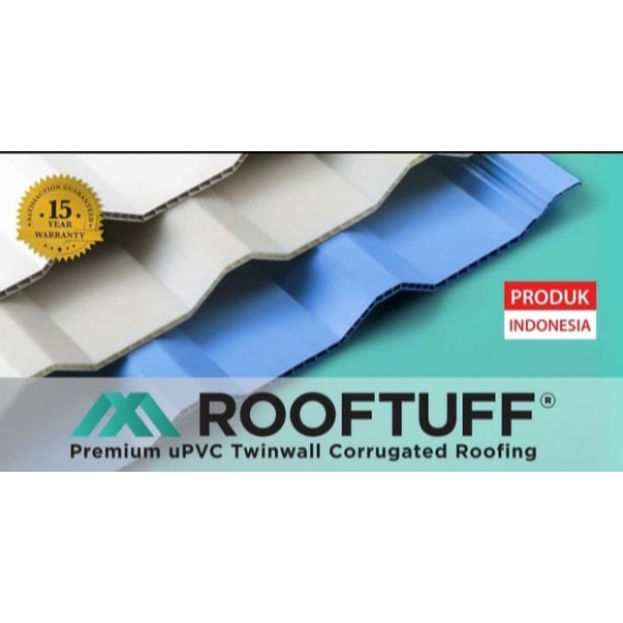 ATAP UPVC ROOF TUFF / MTR