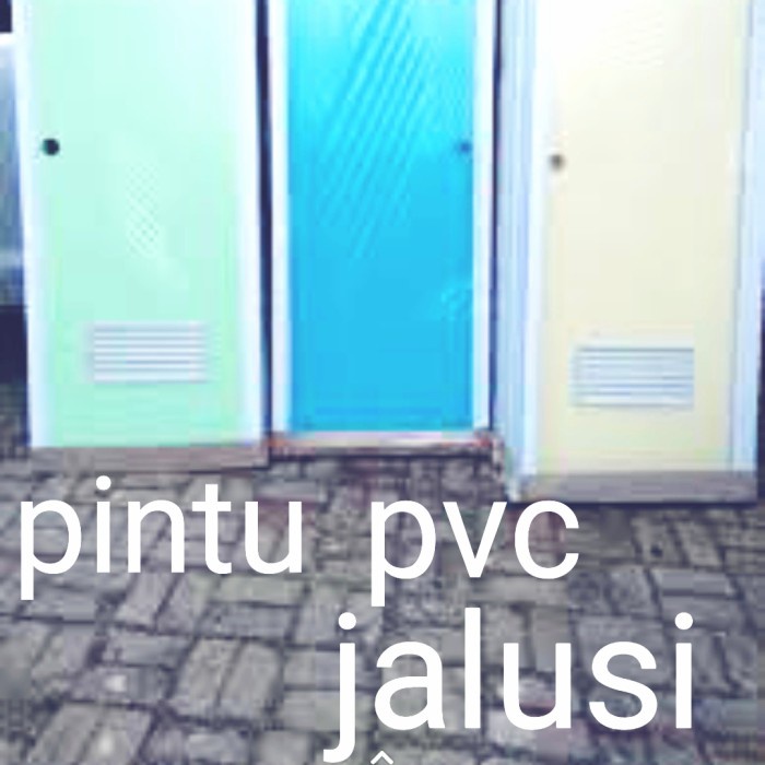 PINTU PVC/PINTU KAMAR MANDI JALUSI