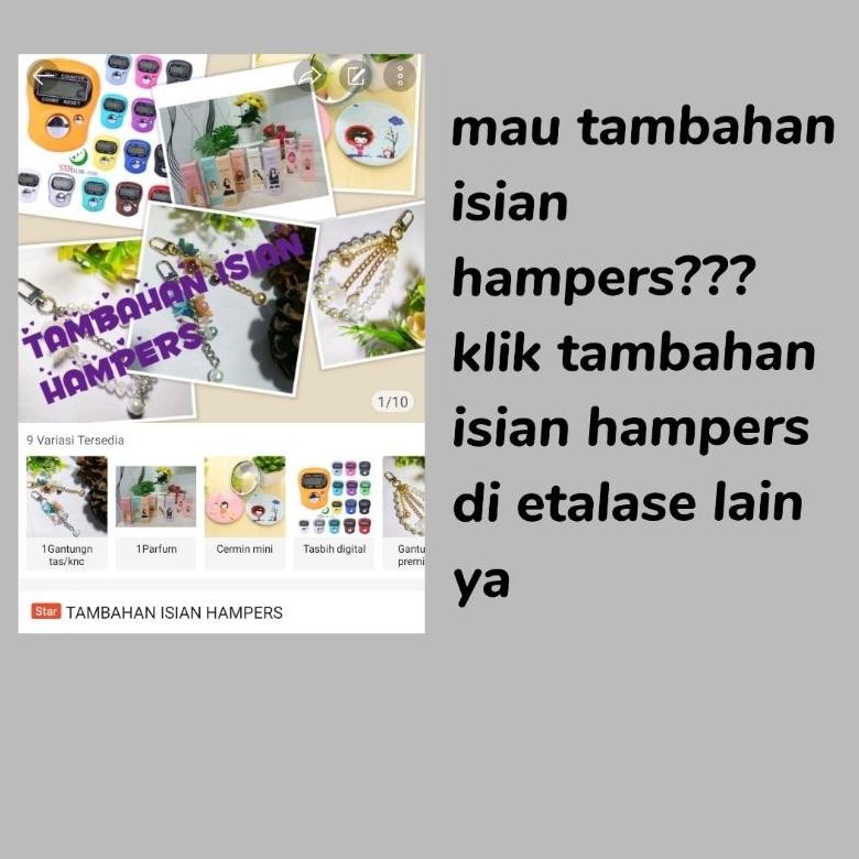 

Sale PAKET N HAMPERS GIFT BOX HIJAB BELLA/ KADO CEWEK / KADO HIJAB / PAKET KADO/GIFT PAKET HIJAB BELLA /Kado Pernikahan Lebaran Wisuda Sale