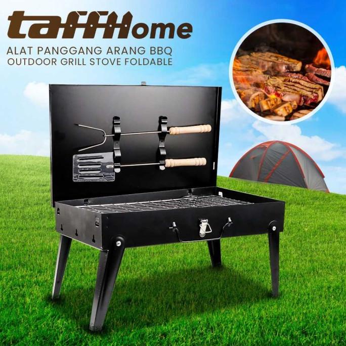 Alat Panggang Bakar Arang Sate Ikan Jagung Daging Bbq Grill Panggangan