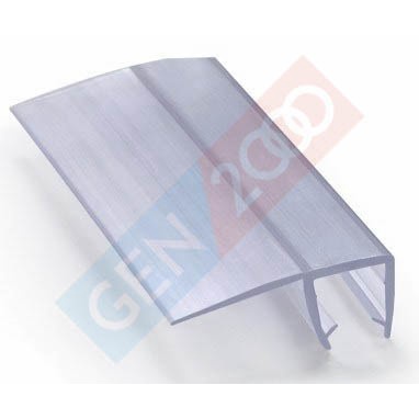 Terbaru Water Seal Pintu Kaca B704 Glass Clip Seal Model F 300 Cm Promo Terlaris