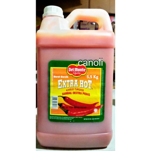 

Del Monte Sambal 5,5 Kg I Chilli Sauce I Extra Pedas
