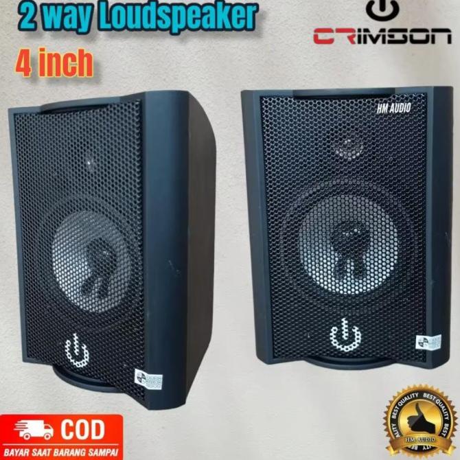 SPEAKER PASIF 4 INCH CRIMSON CR 402