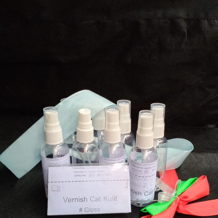 ,,,,,,,] Vernish Finishing cat kulit 60 ml