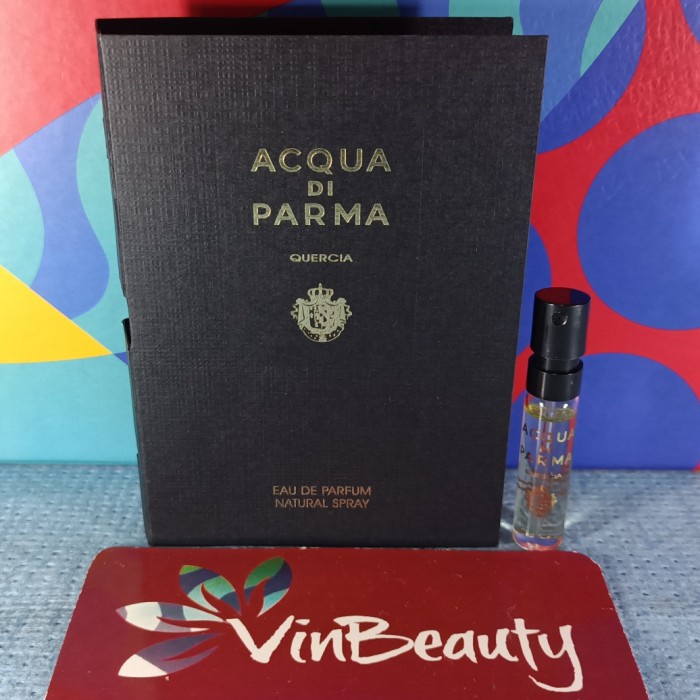 OCacaca- Vial Parfum Acqua Di Parma Quercia EDP 1.5 ml For Unisex