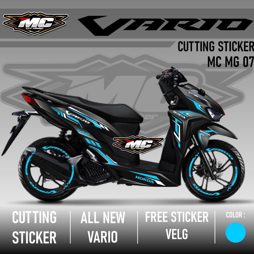 Murah Mc Cutting Sticker - Aksesoris Motor Stiker Honda Vario 125 & 150 New Terbaru 2019 2020 2021 F