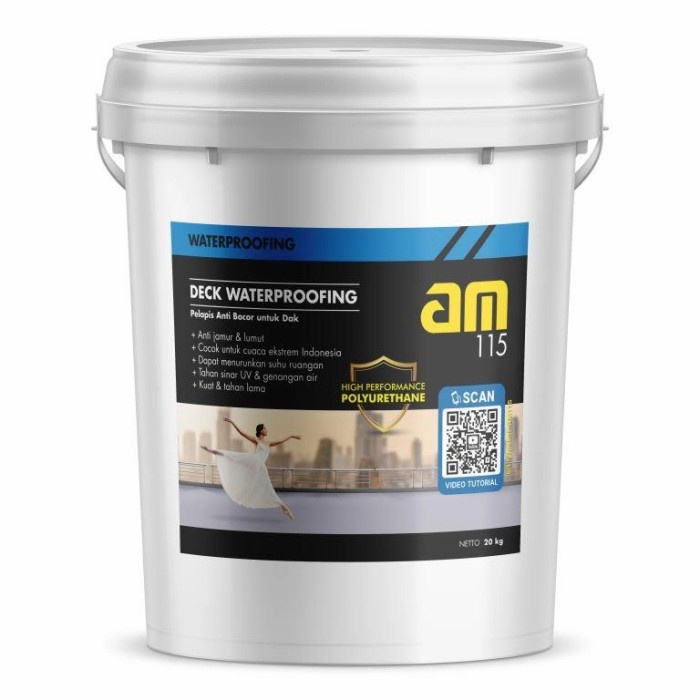 AM 115 New Cat Deck Waterproofing (PU) 20kg (Dark Grey) -Megah CT
