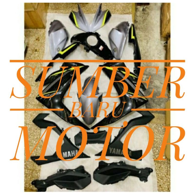 PAKET COVER BODY HALUS FULL SET YAMAHA R 25 R25 OLD LAMA ORIGINAL