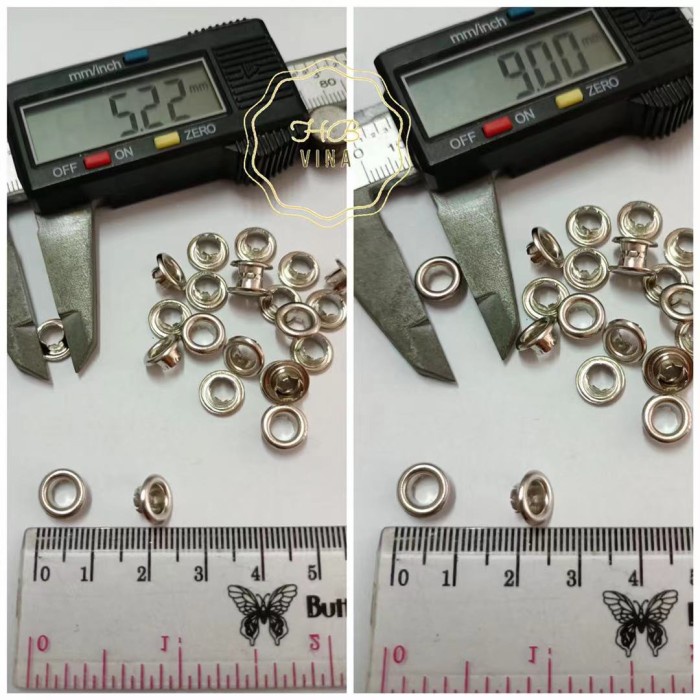 

500pcs mata ayam eyelet 5mm / mata ayam eyelet 350
