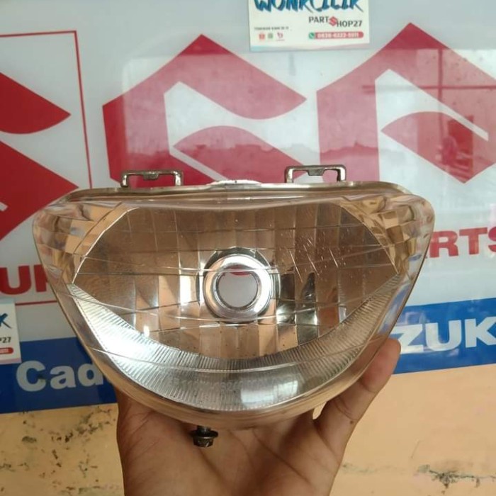 {Bekas} REFLEKTOR ASSY LAMPU DEPAN SATRIA HIU Berkualitas