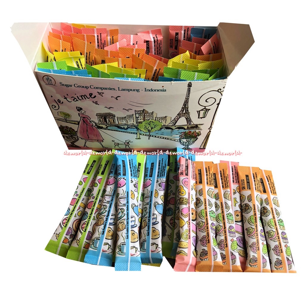 

Gulaku Sugar Sti Sachet Gulaku Gambar Boneka 75Sachets Motif Gula Ku Kemasan Satuan Saset Motif