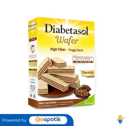 

DIABETASOL WAFER RASA COKLAT 100 GRAM BOX