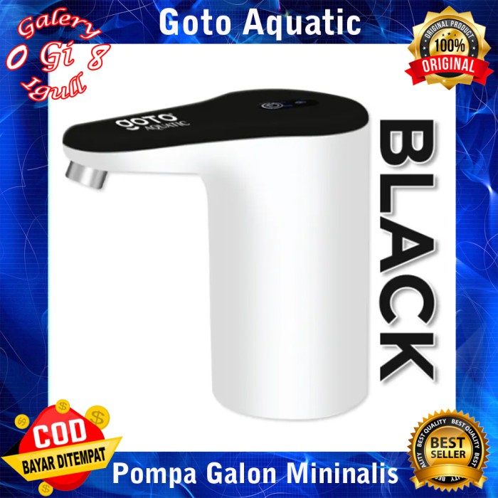POMPA GALON ELEKTRIK GOTO AQUATIC DISPENSER AIR MINUM PUMP CHARGE USB