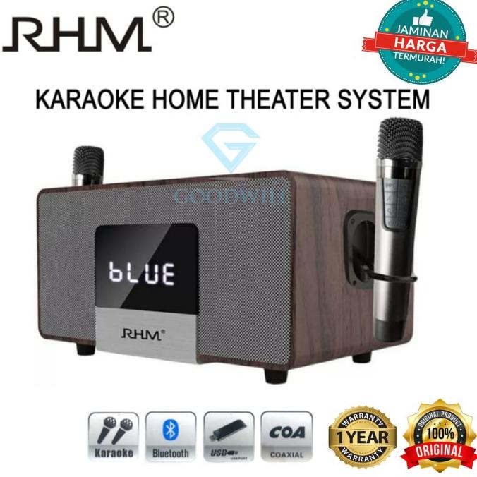 Karaoke Speaker Portabel / Karaoke Home Theatre System RHM RM-K222