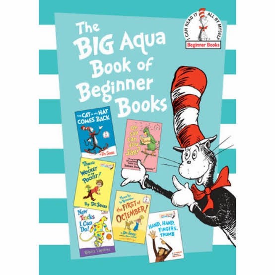 FLASH SALE DR SEUSS THE BIG AQUA BOOK OF BEGINNER BOOK - HARD COVER TERBARU