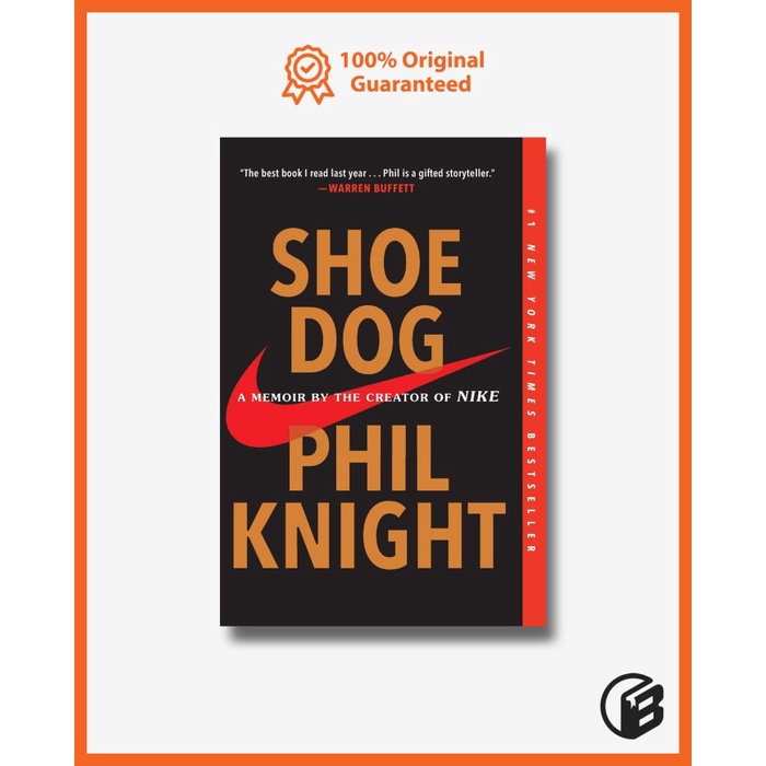

Buku Import Shoe Dog by Phil Knight (Original Paperback)