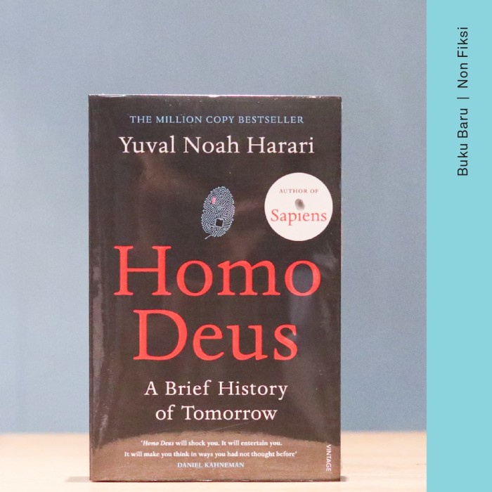 [New Ori] Buku Homo Deus - Yuval Noah Harari B. Inggris Diskon