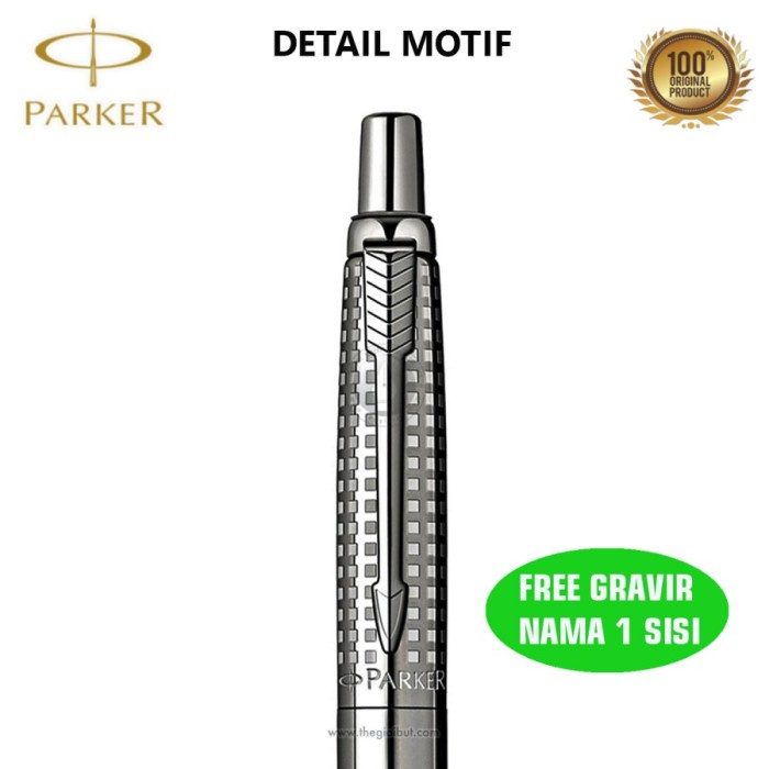 

Parker Jotter Premium Ballpoint Shiny Chiselled Stainless Steel