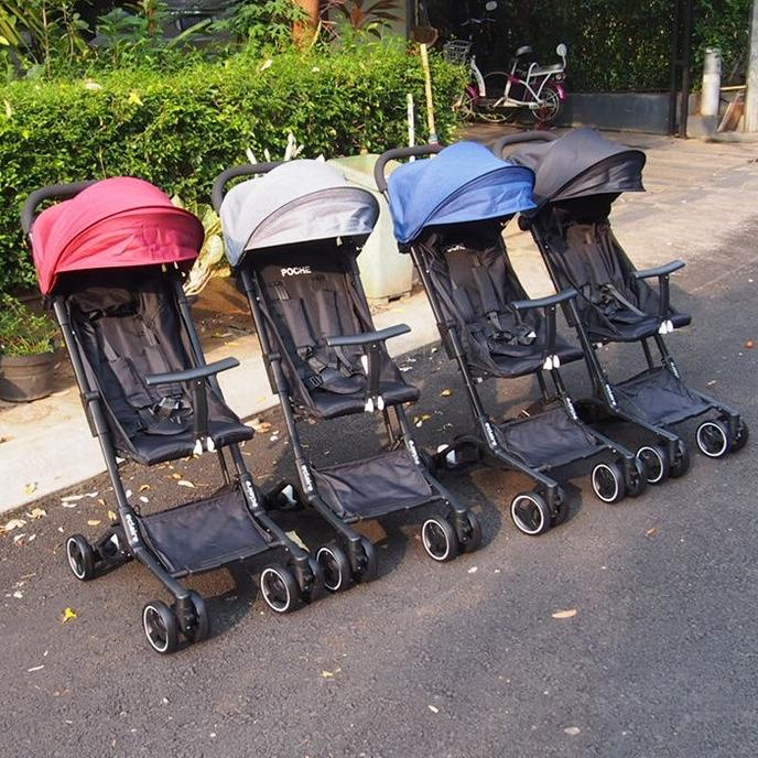 PROMO|NEW|TERBARU STROLLER POCKIT ECLAIRE POCHE RECLINE 175 FRANSISKADESMA