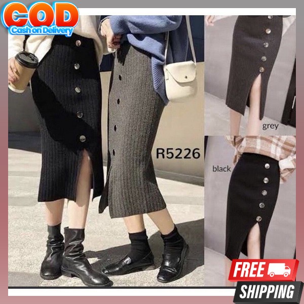 Drill Skirt Midi Rok Span Rok Cargo Rokl Flower Skirt Mewah Elegan Maxi Korean Style Fashionable Rok